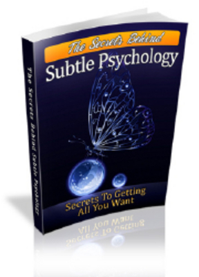 Product picture The Secrets Behind Subtle Psychology