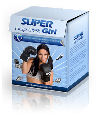 Product picture Super Help Desk Girl - PLR