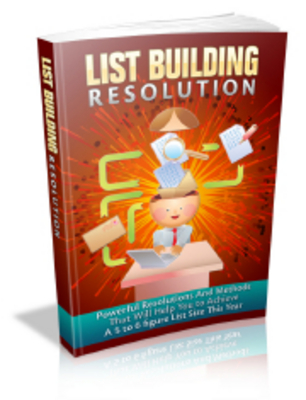 Product picture List Building Resolution with MRR