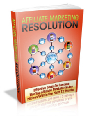 Product picture Affiliate Marketing Resolution with MRR