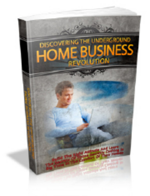 Product picture underground home business revolution with MRR