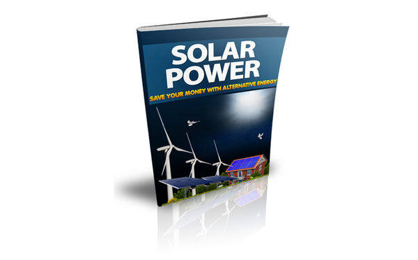 Product picture Solar Power niche ebook with PLR