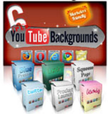 Product picture Youtube backgrounds with PLR