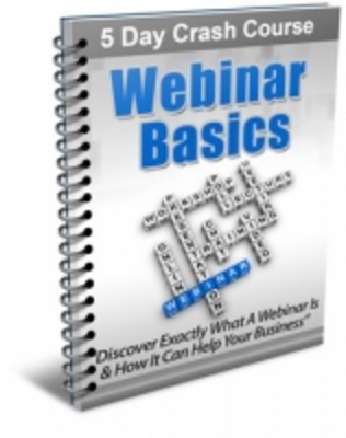 Product picture webinar basic course with PLR