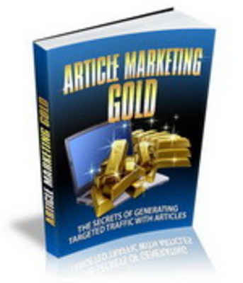 Product picture Article Marketing Gold with MRR