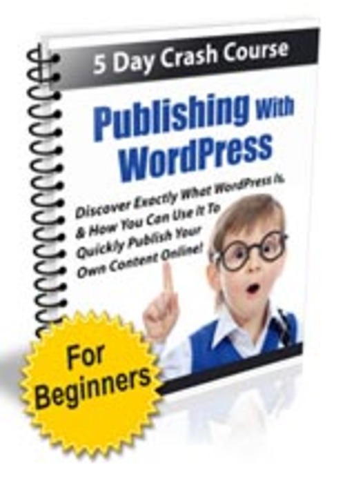 Product picture Publishing with wordpress with PLR