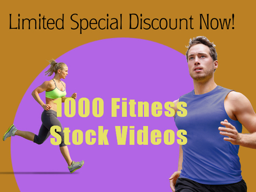Product picture 1000 Fitness Niche Stock Footage Videos 